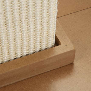 เสาข่วนแมวในบ้านแบบเป็นมิตรกับสิ่งแวดล้อม ทนทาน ผลิตจากวัสดุธรรมชาติ เช่น ไซซอลและ MDF พร้อมแผ่นรองข่วนและต้นไม้สำหรับแมว - Product Image 5