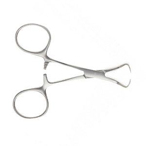 Pinzas para toallas Backhaus, instrumentos quirúrgicos, pinzas hemostáticas reutilizables de acero inoxidable para cirugía, uso médico veterinario - Product Image 4