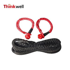 Thinkwell động phục hồi dây 22mm x 9m nặng kéo dây đeo nylon cho an toàn off-road phục hồi | cho xe <span class=keywords><strong>t</strong></span>ải, xe jeep, UTVs, ATVs - Product Image 3