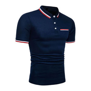 Diseño Formal personalizado para hombre de talla grande para Polo, Jersey transpirable de tela de secado rápido, manga corta, logotipo personalizado, marca - Product Image 6