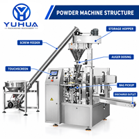 Machine d'emballage automatique YH pour sachets Doypack à fermeture éclair pour poudre de piment de Cayenne, curcuma, cannelle et ail