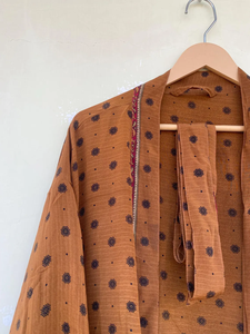 Bata Kimono de Seda Unisex, Bata de Secado Rápido con Cierre de Cordón, Fiestas de Primavera, Verano, Otoño, 100% - Product Image 2