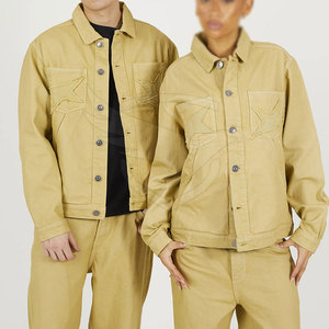 2025 chaqueta vaquera Unisex hecha a medida producto de invierno chaqueta vaquera Unisex precio barato chaqueta vaquera cálida de invierno - Product Image 2