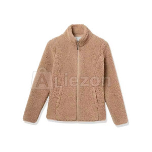 แจ็กเก็ตขนแกะสำหรับผู้ใหญ่สำหรับผู้หญิงเสื้อผ้าให้ความอบอุ่นสำหรับฤดูหนาวทำจากโรงงาน - Product Image 1