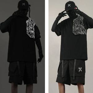 Men's Tshirt Cotton Digital Printing T Tshirt Screen Printing Heavy Weight Oversized Streetwear T-shirts for Men - Product Image 6