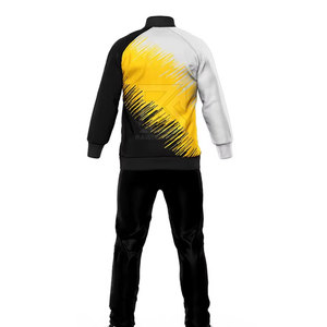 Survêtement de sublimation en polyester de qualité supérieure, fabriqué au Pakistan, couleur unie, pour homme - Product Image 2