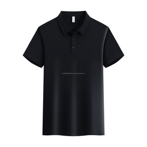 Tissu jersey imprimé avec logo personnalisé pour hommes, broderie en coton et polyester, mèche à sec pour polos, ventes entières - Product Image 5