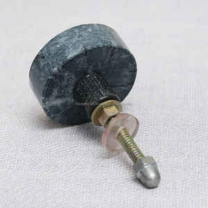 Bouton décoratif de meubles en pierre de marbre naturel pour cuisine chambre salle de bain hôtel appartement centre commercial utilisation sur tiroirs commodes - Product Image 5