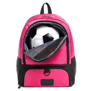 Sac à dos de sport unisexe en polyester léger de haute qualité avec logo personnalisé, sangle d'épaule arquée, fermeture éclair à loquet - Product Image 1