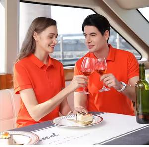 Chemise unisexe 100 % coton piqué, unie, avec logo brodé, taille personnalisable, coupe ajustée, uniforme d'équipe, tricotée à manches courtes - Product Image 5