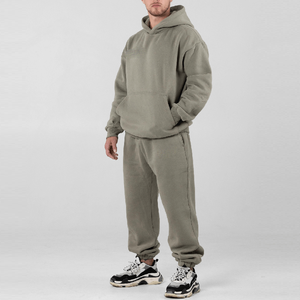 Sweat à capuche vintage personnalisé de haute qualité en coton épais avec fermeture éclair complète et impression bouffante Sweats à capuche pour hommes - Product Image 2