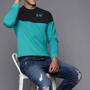 Por encargo de mezcla de algodón hombres sudadera cuello redondo hombres sudadera para la venta al por mayor bajo precio hombres sudadera - Product Image 4