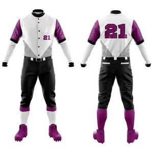 Uniforme de béisbol para hombre hecho a medida recién llegado, conjunto de equipo deportivo en color personalizado, diseño propio, servicio OEM, precio barato, Moq bajo 2025 - Product Image 4