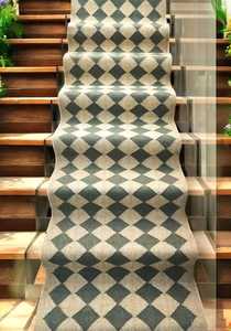 พรมปูพื้นขนาดใหญ่2.6x22-2.6x30ผืนวิ่งผ้าฝ้ายดีไซน์แบบ kilim Green oushak ทำมือ - Product Image 6