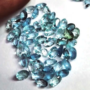 475 piezas de Aguamarina natural 4x3 5x3 6x4 7x5 9x7 11x9mm ovalada 7x5 8x6 9x7mm baguette pera faceta 305 Cts lote Corte de piedras preciosas US $464 - Product Image 1