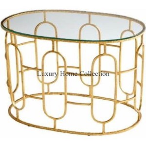 Table d'appoint en métal faite à la main de dernière conception unique de forme ronde avec dessus en bois et cadre de conception de tige de fer de couleur noire décor à la maison - Product Image 2