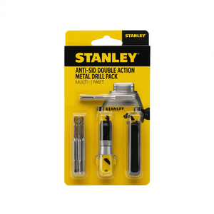 Forets métalliques antidérapants à double action Stanley (multi-pack) – Forets polyvalents - Product Image 2