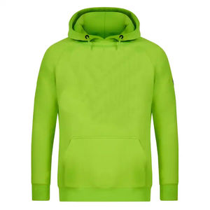 Sweat à capuche surdimensionné pour hommes, style Streetwear 100% coton sans ficelle, lavé à l'acide, hiver, en détresse, vente en gros - Product Image 6