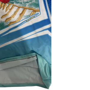 Precio al por mayor de encargo del logotipo de sublimación Fitness Rash Guard mejor ropa informal para los hombres Unisex Nuevo diseño para al aire libre - Product Image 5