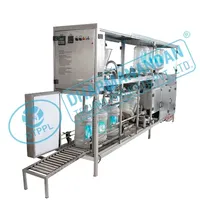 Máquina de lavado de tarros de agua Mineral, 450JPH, de excelente rendimiento, para pequeños negocios, de exportación indio