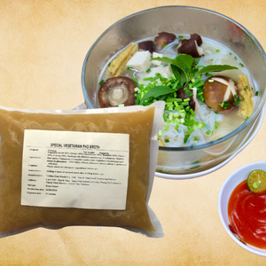 Caldo congelado de alta calidad especial vegetariano Pho caldo aromático multiusos de alta calidad hecho en Vietnam fabricante - Product Image 1
