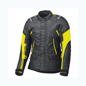 Veste de moto pour hommes/femmes en cuir véritable Cardura vêtements de sport réfléchissants pour moto tourisme et protection des motards - Product Image 1
