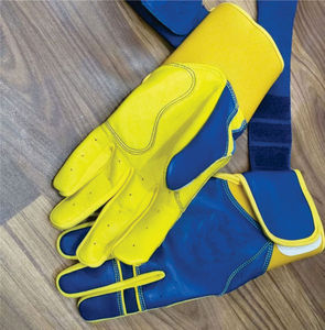 Gants de frappe de baseball professionnels pour hommes, design américain célèbre, classiques, à doigts complets, en cuir Cabretta, pour sports de plein air - Product Image 5