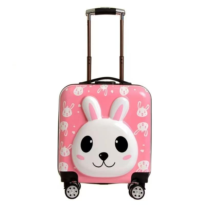 Cartoon Cute 16-inch ABS Unisex Trolley Case Light & Durable Children's ...