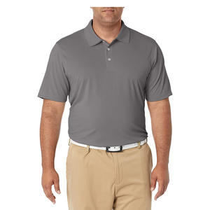 100% polos personnalisés pour hommes en coton biologique avec logo brodé T-shirt d'été en piqué doux de haute qualité respirant tenue décontracté - Product Image 4