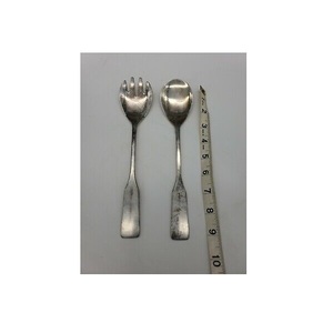 Steel Serving Set Salad Set Spoon Tools <b>Kitchen</b> <b>Utensils</b> Stainless Steel Kitchenware With Handmade Use Shinny Polished - Product Image 4