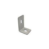 Plaque d'angle en métal pour support triangulaire
