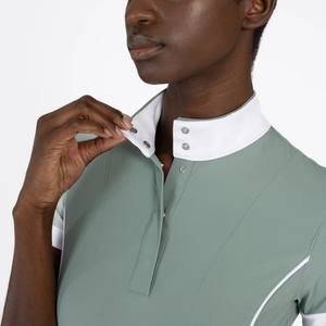 เสื้อขี่ม้าผู้หญิงแขนสั้นเข้ารูปเสื้อนักขี่ม้าเสื้อนักขี่ม้า - Product Image 5