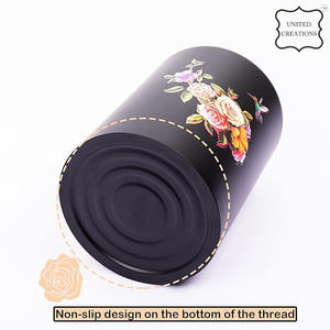 Urne funéraire en acier inoxydable étanche à l'air de couleur noire imprimée en ligne pour les cendres - Product Image 4