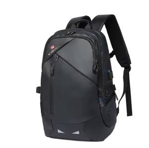Sac à dos de sport décontracté personnalisable en gros Sac d'extérieur étanche à motif de lettres à la mode avec port USB - Product Image 4