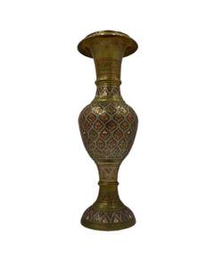 แจกันทองเหลืองลายดอกไม้สำหรับตกแต่งบ้านโมเดิร์นสำหรับห้องนั่งเล่นทำจากโลหะสินค้าใหม่2023สไตล์ยุโรป - Product Image 4