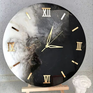 Modern Resin <b>Wall</b> <b>Clocks</b> Exquisite Spaces Unique Home Decor Gift <b>Digital</b> Ocean <b>Clock</b> Antique Creation Living Room & Kitchen - Product Image 1