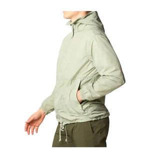 Coupe-vent d'hiver décontracté et personnalisé avec logo de marque Coupe-vent à fermeture éclair pour hommes Veste d'athlétisme à séchage rapide avec poche et coupe-vent - Product Image 3