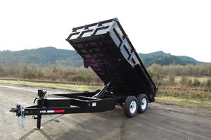 New Hydraulic Aluminum Alloy 16 ft <b>Farm</b> Dump <b>Trailer</b> with Tractor <b>Trailer</b> Axle Durable Construction 4-Year Warranty - Product Image 4