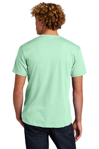 T-shirts unisexes chiné menthe Bella + toile T-shirt unisexe à manches courtes en trois mélanges - Product Image 3