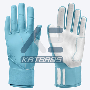Custom Fit Cabretta <b>Baseball</b> Batting Gloves Offering Precision Grip Smooth Comfort And Advanced Flexibility For Dedicated - Product Image 4