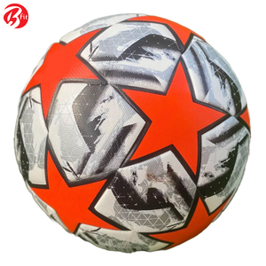 Balón de Fútbol Oficial con Patrón Impreso Personalizado, Balón de Fútbol de PU de Buena Calidad y Duradero para Adultos - Product Image 2