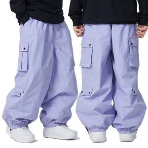 Pantalones de esquí de nieve personalizados de alta calidad nuevo estilo cálido transpirable ropa deportiva invierno al aire libre Snowboard pantalones a prueba de viento de talla grande - Product Image 4
