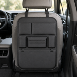 Organizador de almacenamiento para asiento de coche, bolsa colgante con múltiples bolsillos, 42x62cm, con asa - Product Image 2