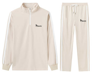 ชุดวอร์มผู้ชายผ้าฟลีซเนื้อหนา ระบายอากาศได้ดี น้ำหนัก 400GSM ผ้าฝ้าย 100% คุณภาพสูง แบบพรีเมียม ขายส่ง หลายสี ดีไซน์สั่งทำได้ - Product Image 3