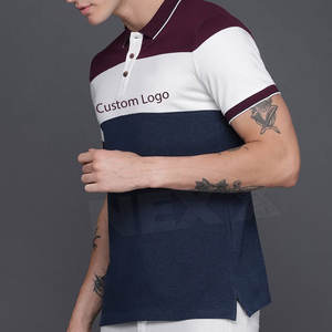 Meilleures ventes T-shirts polo pour hommes Style décontracté Respirant et grande taille Vente en gros Prix pas cher Taille adulte - Product Image 4