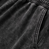 Pantalones Cortos Casuales para Hombre Bad Boy, 100% Algodón, Cintura Elástica, Logotipo Frontal, Tejido Transpirable, Estilo de Longitud Media