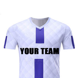 Fabrication en usine, ensembles de maillots de rugby au design unique, logo personnalisé imprimé, séchage rapide, 100% polyester, écologique, respirant - Product Image 4