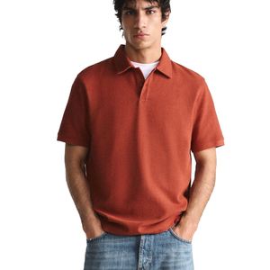 2025 microfibre hommes personnalisé pour polos respirant à manches longues Style décontracté brodé Logo usine directe ODM en gros - Product Image 4