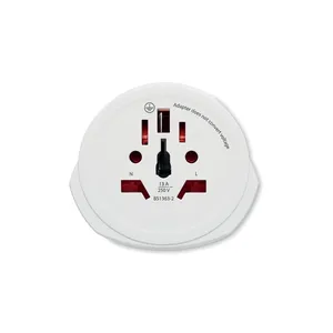 World Custom Gadgets SKROSS Portable Plastic <b>EU</b> <b>Adapter</b> for Travel Kits - Product Image 2
