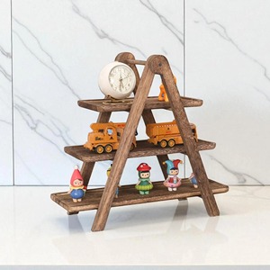 Bandeja de madera para servir postres de chocolate de 3 niveles, perfecta para eventos en casa y alojamiento de invitados, sirve chocolates y dulces con elegancia - Product Image 2